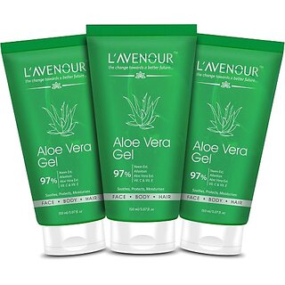 L'avenour Aloe Vera Gel with Vitamin C, E, Pure Aloe Vera & Neem Ext for Face, Body & Hair (450 ml) L'avenour Aloe Vera Gel with Vitamin C, E, Pure Aloe Vera & Neem Ext for Face, Body & Hair (450 ml)