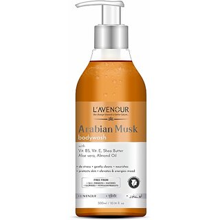 L'avenour Arabian Musk Body Wash for Deep Cleansing | SLS & Paraben Free Shower Gel (300 ml) L'avenour Arabian Musk Body Wash for Deep Cleansing | SLS & Paraben Free Shower Gel (300 ml)