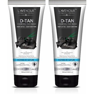 L'avenour D-Tan Charcoal Facewash for Deep Detox, Reduce Tanning, Skin Purifying, Instant Brightening, SLS & Paraben Free De-Tan Face Wash (200 ml) L'avenour D-Tan Charcoal Facewash for Deep Detox, Reduce Tanning, Skin Purifying, Instant Brightening, SLS & Paraben Free De-Tan Face Wash (200 ml)