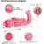8 Hole Electric Gatling Bubble Gun for Kids with Soap Solution