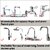 Faucet Storage Racks Adjustable Sink Draining Rack Kitchen Bathroom Soap Holders Shelves, Rustproof Stainless Steel Sink Candy Organizer Towel Holder for Soap, Sponges, Shampoo