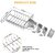 Faucet Storage Racks Adjustable Sink Draining Rack Kitchen Bathroom Soap Holders Shelves, Rustproof Stainless Steel Sink Candy Organizer Towel Holder for Soap, Sponges, Shampoo