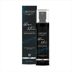 L'avenour Blue Intense Refreshing Body Mist For Long Lasting Fragrance, Mood Uplifting Body Mist  -  For Men  Women (100 ml)
