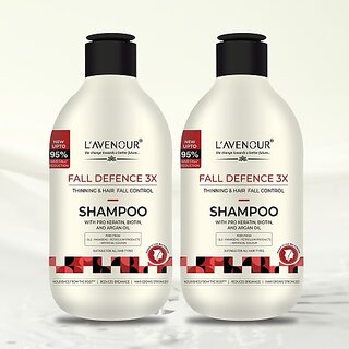 L'avenour Thinning & Hair Fall Control Shampoo For Women & Men | SLS & Paraben Free (600 ml)