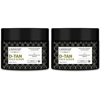 L'avenour D-Tan Face Scrub For Deep Exfoliation, Blackheads, Dark Spots & Tan Removal Scrub (400 g) L'avenour D-Tan Face Scrub For Deep Exfoliation, Blackheads, Dark Spots & Tan Removal Scrub (400 g)