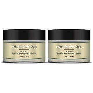 L'avenour Under Eye Gel for Reduce Dark Circles, Fine Lines & Eye Puffiness (Pack of 2) (30 ml) L'avenour Under Eye Gel for Reduce Dark Circles, Fine Lines & Eye Puffiness (Pack of 2) (30 ml)