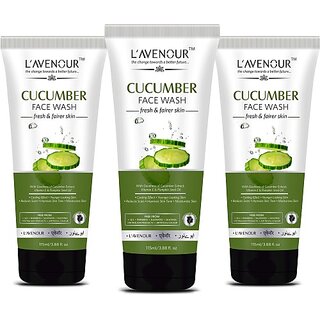 L'avenour Cucumber Facewash for Cooling Effect, Reduce Scars, Fresh & Fairer Skin for Men & Women Face Wash (345 ml) L'avenour Cucumber Facewash for Cooling Effect, Reduce Scars, Fresh & Fairer Skin for Men & Women Face Wash (345 ml)