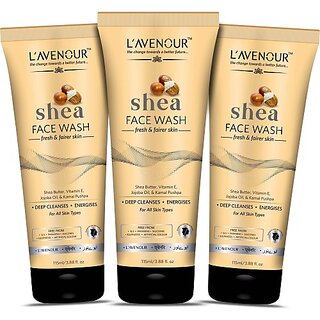 L'avenour Shea Facewash for Deep Cleansing, Fresh, Fairer & Energize Skin, For All Skin Type, Chemical Free Unisex Shea Butter Face Wash (345 ml) L'avenour Shea Facewash for Deep Cleansing, Fresh, Fairer & Energize Skin, For All Skin Type, Chemical Free Unisex Shea Butter Face Wash (345 ml)