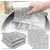 3 Pack Non scratch Dish wash coths for kitchen, Metal wire cleaning cloth,Reusable Mash wire cloth for kitchen