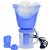 Himart Face, nose, and cough steamer 3 in 1 plastic steam machine Vaporizer  (Blue)