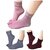 MINHA Woolen Socks for Women With Velvet Fur Inside   With Thumb Toe Design (Pack of 2)Assorted colour