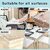 Godworks Table, Bad Corner Protector, Baby Safety, Proofing, V Shape Silicon Corner 8 Pcs  (Transparent)