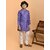 PrintCultr Boys Festive & Party Kurta and Pyjama Set (Blue)