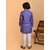 PrintCultr Boys Festive & Party Kurta and Pyjama Set (Blue)