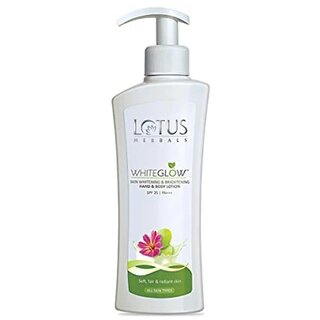 Lotus Herbals Whiteglow Hand Body Lotion Spf-25 270Ml Lotus Herbals Whiteglow Hand Body Lotion Spf-25 270Ml