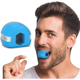M-160 Jaw exerciser Slim &tone your face, Look younger with Neck rope Jawline Massager Massager (Blue) M-160 Jaw exerciser Slim &tone your face, Look younger with Neck rope Jawline Massager Massager (Blue)