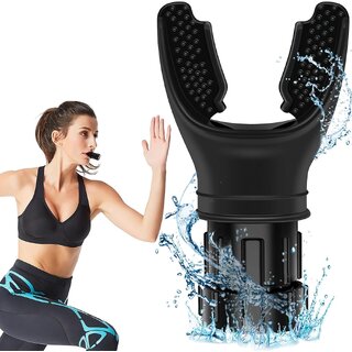 Lung Breathing Trainer Exercise Device - Compact Pure Silicone Lung Exerciser Device, Respiratory Muscle Trainer, Lung Expander, Breathing Enhancer, Ideal Easy to Clean Lung Breathing Trainer Exercise Device - Compact Pure Silicone Lung Exerciser Device, Respiratory Muscle Trainer, Lung Expander, Breathing Enhancer, Ideal Easy to Clean