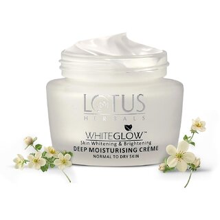 Lotus Herbals Whiteglow Skin Whitening Brightening Deep Moisturising Cream Spf 20 Pa+++ 40G Lotus Herbals Whiteglow Skin Whitening Brightening Deep Moisturising Cream Spf 20 Pa+++ 40G