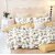 Double Bed Printed Cotton Bedsheet with 2 Pillow Covers (90100 inches)