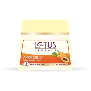 Lotus Herbals APRISCRUB Fresh Apricot Scrub270g Lotus Herbals APRISCRUB Fresh Apricot Scrub270g