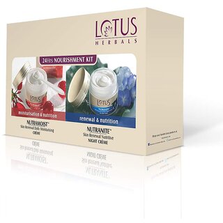                       Lotus Herbals 24HRS NOURISHMENT KIT                                              