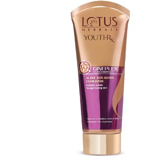 Lotus Herbals YouthRx Active Anti Ageing Exfoliator 100g Lotus Herbals YouthRx Active Anti Ageing Exfoliator 100g