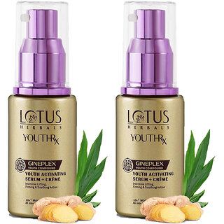 Lotus Herbals Youthrx Activating Serum + Cream, 30Ml ( Pack Of 2 ) Lotus Herbals Youthrx Activating Serum + Cream, 30Ml ( Pack Of 2 )