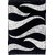 RADECOR Black Velvet Carpet (5 Foot, X 7 Foot, Rectangle)