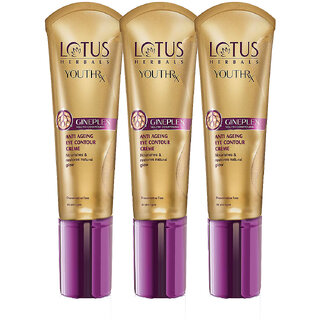 Lotus Herbals Youthrx Anti Ageing Eye Contour Cream 15Ml (Pack Of 3) Lotus Herbals Youthrx Anti Ageing Eye Contour Cream 15Ml (Pack Of 3)