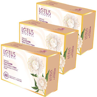 Lotus Herbals Radiant Partyglow White Peony Argan Oil Detanning Facial Kit Paraben Free 57G (Pack Of 3) Lotus Herbals Radiant Partyglow White Peony Argan Oil Detanning Facial Kit Paraben Free 57G (Pack Of 3)