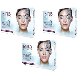 Lotus Herbals Radiant Diamond Cellular Radiance 1 Facial Kit With Diamon Dust Cinnamon 37G (Pack Of 3) Lotus Herbals Radiant Diamond Cellular Radiance 1 Facial Kit With Diamon Dust Cinnamon 37G (Pack Of 3)