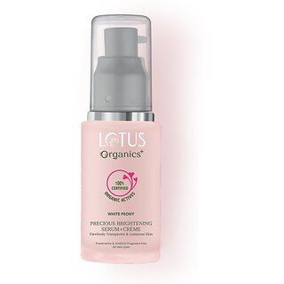 Lotus Organics+ Precious Brightening Serum+ Crme (30 Ml) Lotus Organics+ Precious Brightening Serum+ Crme (30 Ml)