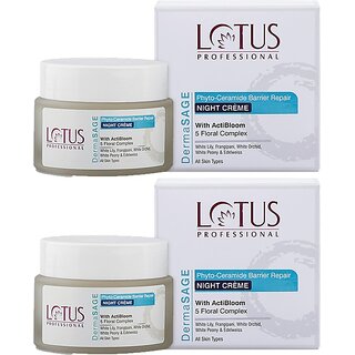 Lotus Professional Dermasage Phyto Ceramide Barrier Protect Night Creme (100 G) Lotus Professional Dermasage Phyto Ceramide Barrier Protect Night Creme (100 G)