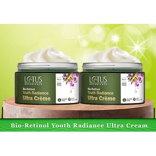                       Lotus Botanicals Bio-Retinol Youth Radiance Ultra Creme (100 G)                                              