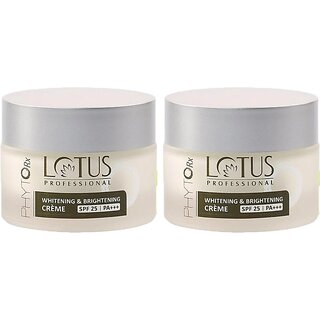 Lotus Professional Phytorx Whitening & Brightening Crme Spf25 Pa+++, 50G (100 G) Lotus Professional Phytorx Whitening & Brightening Crme Spf25 Pa+++, 50G (100 G)