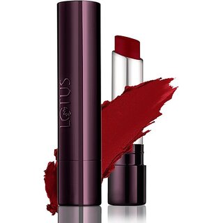 Lotus Make-Up Proedit Silk Touch Matte Lip Color Rising Red Sm06 (Red, 4.2 G) Lotus Make-Up Proedit Silk Touch Matte Lip Color Rising Red Sm06 (Red, 4.2 G)