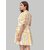 ZELZIS Women Stripe Fit  Flare Party Wear Cotton Dresses