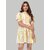 ZELZIS Women Stripe Fit  Flare Party Wear Cotton Dresses