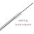 Reusable BPA-Free Metal Thick Long Dishwasher Safe Stainless Steel Drinking Straws 8.5 Inches (2 Straight 2 Bend and 1 Cleaning Brush)