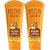 Lotus Herbals Safe Sun Detan After-Sun Face Scrub Walnut  Turmeric Exfoliates, Removes Tan100G (Pack Of 2)