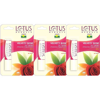 Lotus Herbals Lip Therapy Velvety Rose 4G Pack Of 2 Lotus Herbals Lip Therapy Velvety Rose 4G Pack Of 2