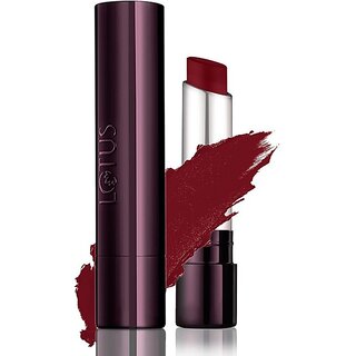                       Lotus Make-Up Proedit Silk Touch Matte Lip Color Silky Rouge Sm07 (Cherry, 4.2 G)                                              