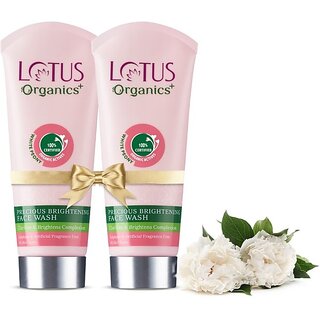 Lotus Organics+ Precious Brightening . Face Wash (100 G) Lotus Organics+ Precious Brightening . Face Wash (100 G)