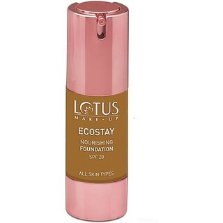 Lotus Make-Up Ecostay Nourishing Spf20 Foundation (L2-Bright Angel, 30 Ml) Lotus Make-Up Ecostay Nourishing Spf20 Foundation (L2-Bright Angel, 30 Ml)