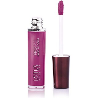                       Lotus Make-Up Proedit Liquid Matte Lip Color 8G - Mauve Over | With Vitamin E (8 G, Mauve Over)                                              