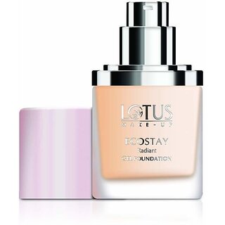 Lotus Make-Up Ecostay Radiant Gel Foundation (Ivory, 30 Ml) Lotus Make-Up Ecostay Radiant Gel Foundation (Ivory, 30 Ml)