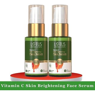 Lotus Botanicals Vitamin C Skin Brightening Face Serum - 30G (60 Ml) Lotus Botanicals Vitamin C Skin Brightening Face Serum - 30G (60 Ml)
