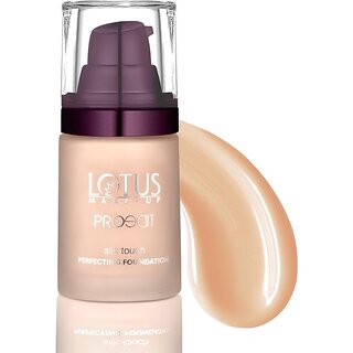Lotus Make-Up Proedit Silk Touch Perfecting Foundation Sf02 Foundation (Cashew, 30 Ml) Lotus Make-Up Proedit Silk Touch Perfecting Foundation Sf02 Foundation (Cashew, 30 Ml)