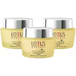 Lotus Herbals Wg Vitamin C Radiance Creame Spf20 35G (Pack Of 3) Lotus Herbals Wg Vitamin C Radiance Creame Spf20 35G (Pack Of 3)