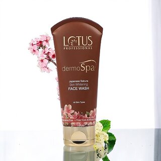                       Lotus Professional Dermo Spa Japanese Sakura Face Wash (80 G)                                              